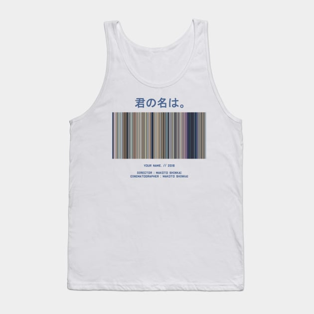 YOUR NAME./君の名は。- Every Frame of the Movie Tank Top by ColorofCinema